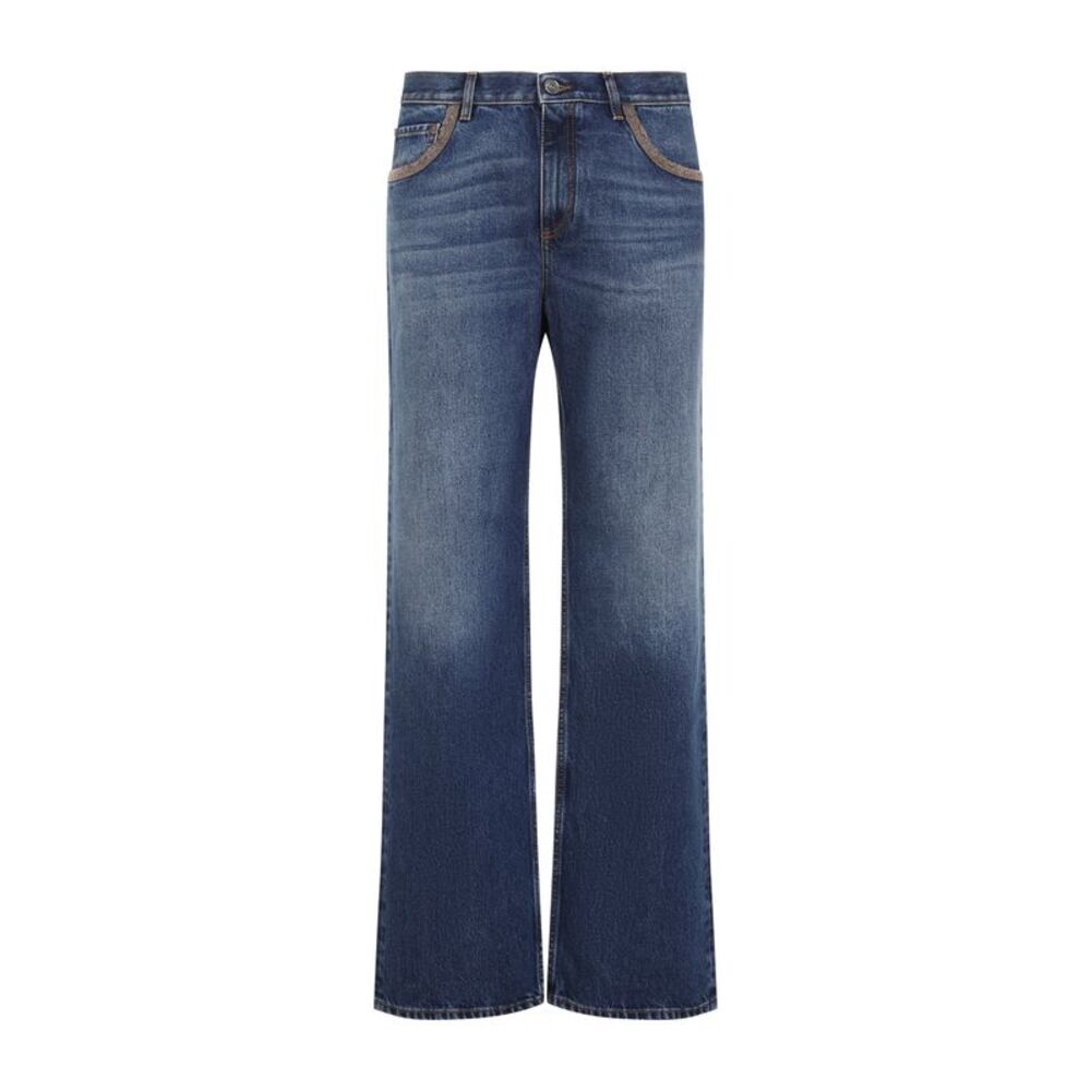 Etro Straight Denim Jeans Men